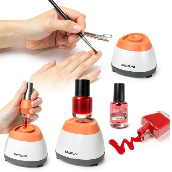 SWDTLAB Mini Vortex Mixer M1 Orange Lab Shaker 3500rpm Touch LED-1