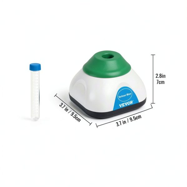 VEVOR Vortex Mixer 6000rpm Mini Shaker USB Charge 6mm Orbital-6