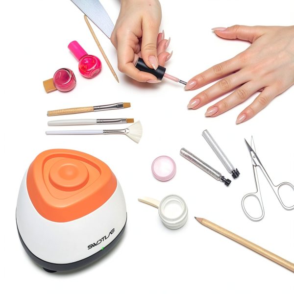 SWDTLAB Mini Vortex Mixer M1 Orange Lab Shaker 3500rpm Touch LED-8