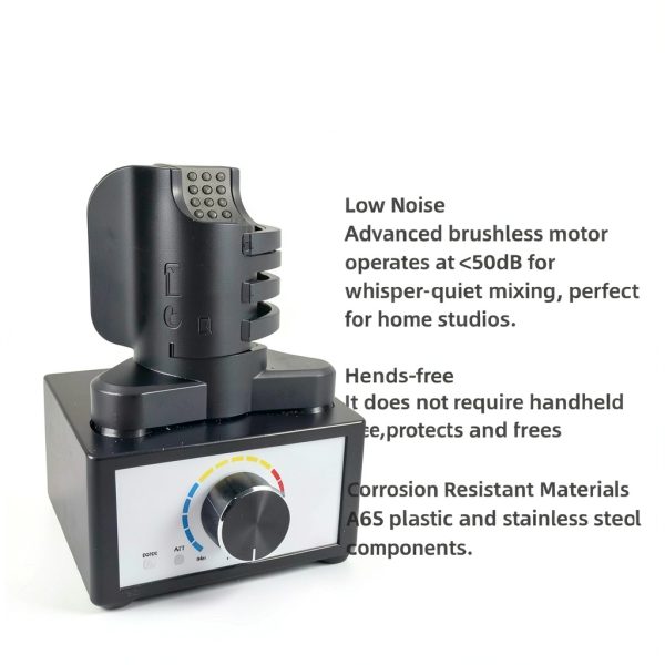 Vortex Paint Mixer SYLPHID 2400RPM 3-Speed 10-100ml Lab Shaker-6