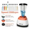 SWDTLAB Mini Vortex Mixer M1 Orange Lab Shaker 3500rpm Touch LED-2