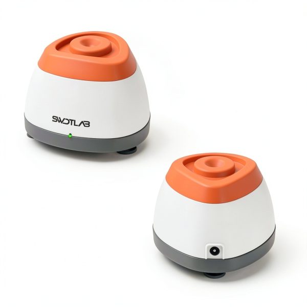SWDTLAB Mini Vortex Mixer M1 Orange Lab Shaker 3500rpm Touch LED-4