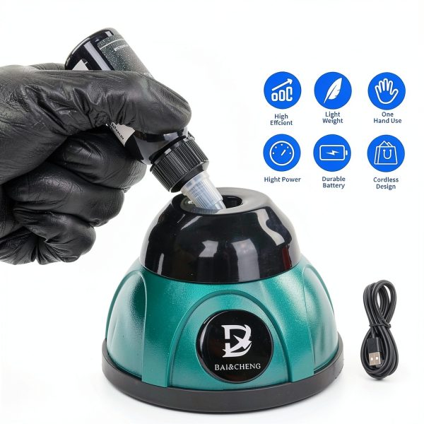 DX BAI&CHENG 7000rpm Lab Vortex Shakers for Paints, Paint Mixer for Ink, Paint Shaker, Ink Shaker, USB Powered ，mini vortex mixer ，vortex shaker vortex paint mixer，mini paint mixer paint shaker-1