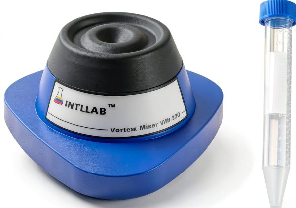 Lab Vortex Mixer INTLLAB VM-370G 1.7 fl oz Touch Compact Shaker-0