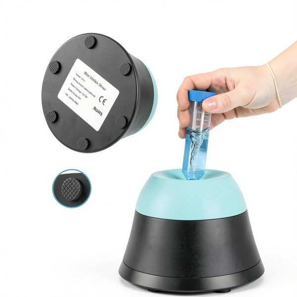 Vortex Paint Mixer 4000rpm Shaker by PRECIPETTE Silicone Cap, 100-3
