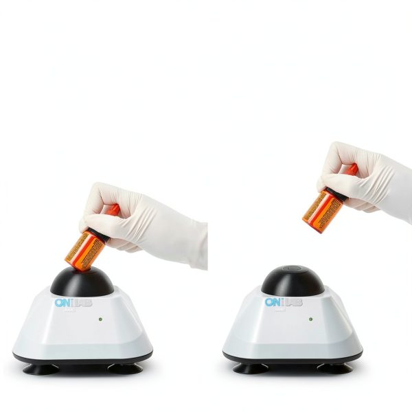 ONiLAB Mini Vortex Mixer Touch Function with 120 Stainless Steel Balls-2