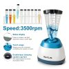 Vortex Mixer 3500rpm, Nail Polish Shaker, Glue Shaker & Paint Mixer for Gel Polish, Acrylic Paints, Eyelash Adhesives, Tattoo Ink, Test Tubes (Blue)-2